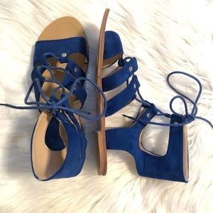 Royal blue sandals - Chase & Chloe